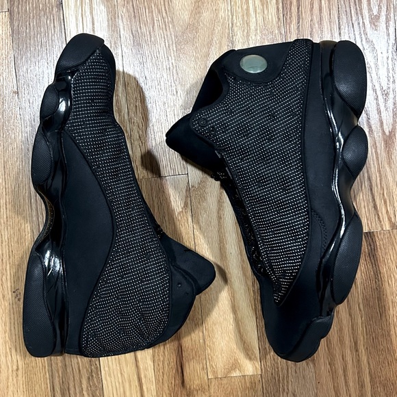 Nike Air Jordan 13 XIII Retro Black Cat Basketball Shoes Mens Size 10.5 - Picture 3 of 9